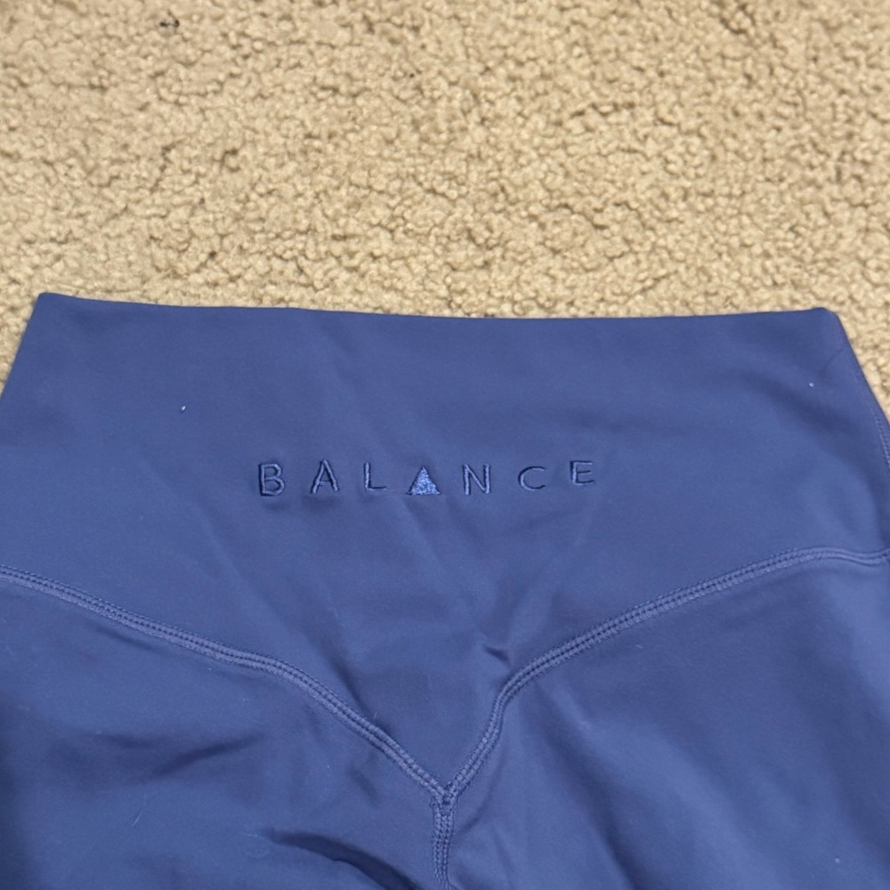 Women's Blue Leggings - Picture 4 of 5